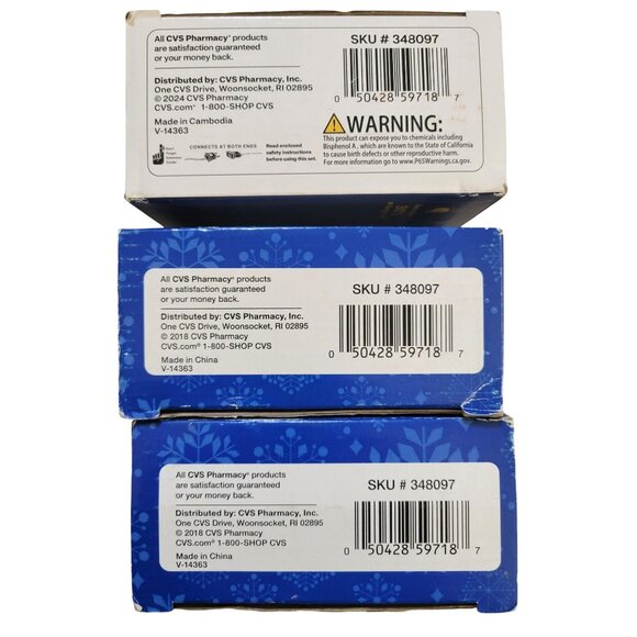 *NEW* 3-Pack Merry Brite Multi Color LED Mini Lights 70 Count Christmas 15 ft - Picture 4 of 4